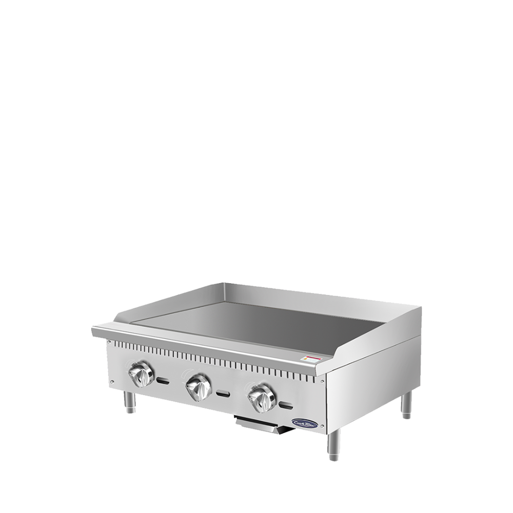 Atosa ACHP-6 Heavy Duty Stainless Steel 36 Six Burner Hot Plate
